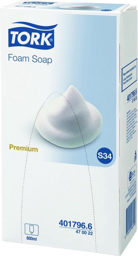 Tork Schuimzeep Luxury S34 - 800 ml - Met pomp