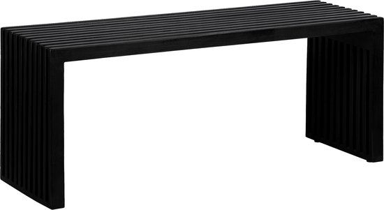 Lewis & Loft Halbankje Lexi - FSC® mangohout - Zwart