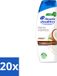 Head & Shoulders 20 x Anti-Roos Shampoo Intense Hydration met Kokosolie - 285 ml