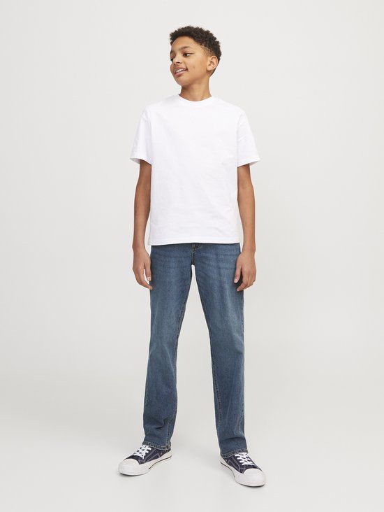 JACK & JONES JUNIOR JJICLARK JJORIG STRETCH SQ 223 NOOS JNR Jeans - Blue Denim - Size 128