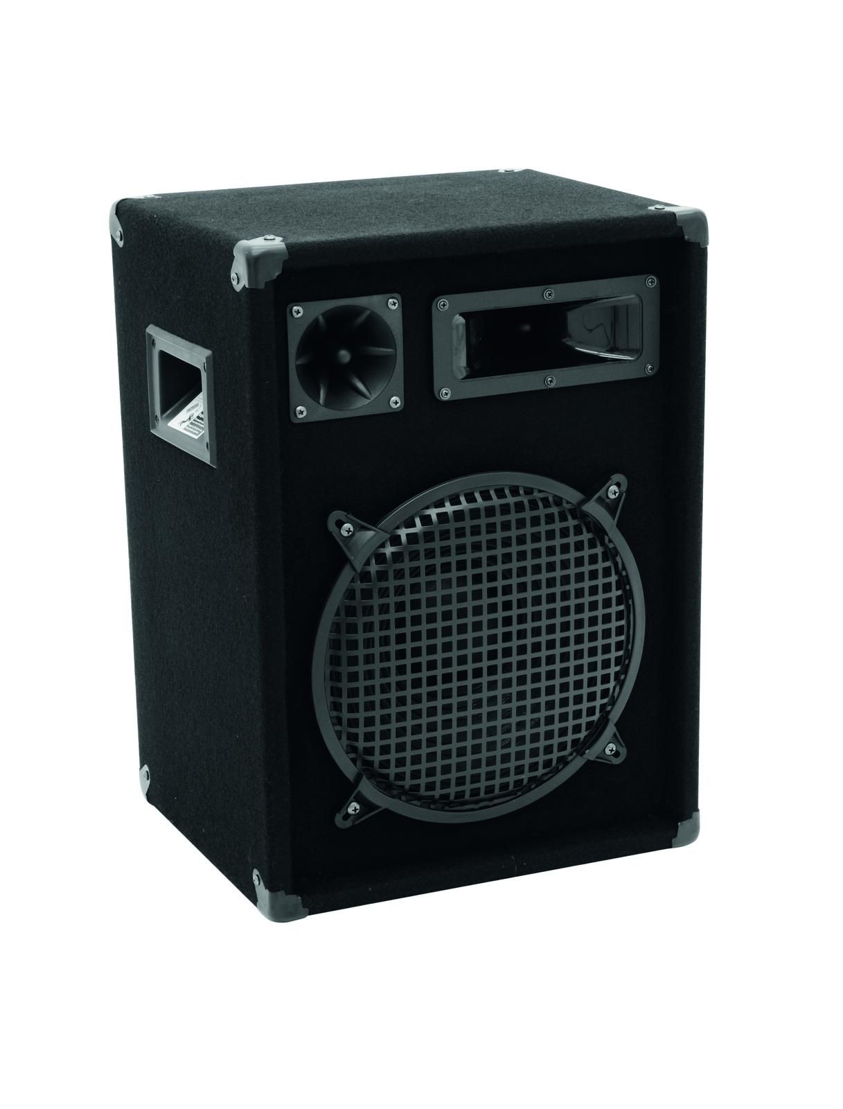 Omnitronic DX-1022 - 3-weg Vloerstaande Luidspreker - Zwart