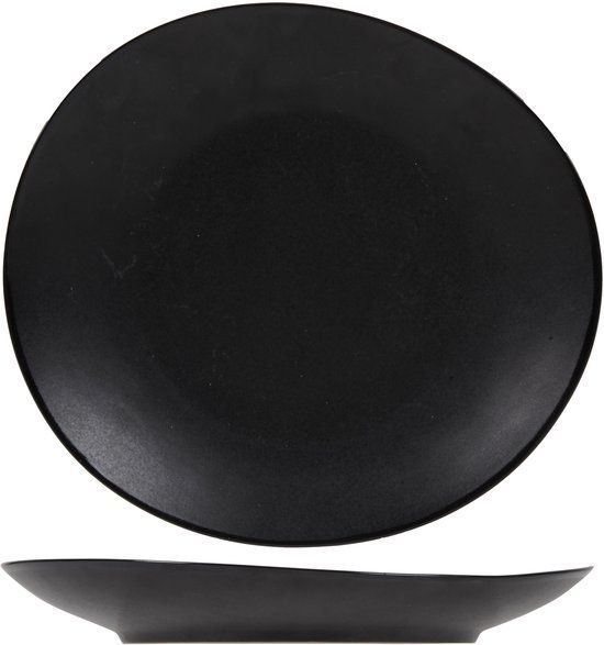 Cosy & Trendy Ontbijtbord Vongola Black - Set van 4