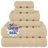 American Soft Linen Hoogwaardig Turks katoen, luxe hotelkwaliteit voor maximale zachtheid en absorptievermogen.