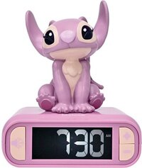 Lexibook Angel Night Light Alarm Clock with Sounds - Multi Colour