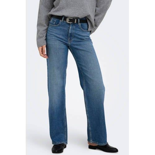 ONLY ONLY Onljuicy Hw Wide Dnm Tai420 wide leg jeans - mediumblauw