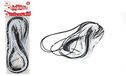 FLYPOP'S - 20 Scoubidou-draden - Zwart en Wit - Nylon - 100 cm