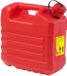 Forte Plastics Eda-Plastiques Kunststof jerrycan - Rood - 20 liter - Geschikt voor brandstof