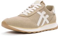 FitFlop Retro-Q FF Fabric/Suede Sneakers Beige - Maat 43