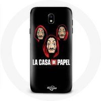 Maniacase Hoesje voor Samsung Galaxy S5 La casa de papel Masker en Logo