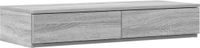 vidaXL Tiroir de lit Gris Sonoma 75 x 36,5 x 16,5 cm Bois traité