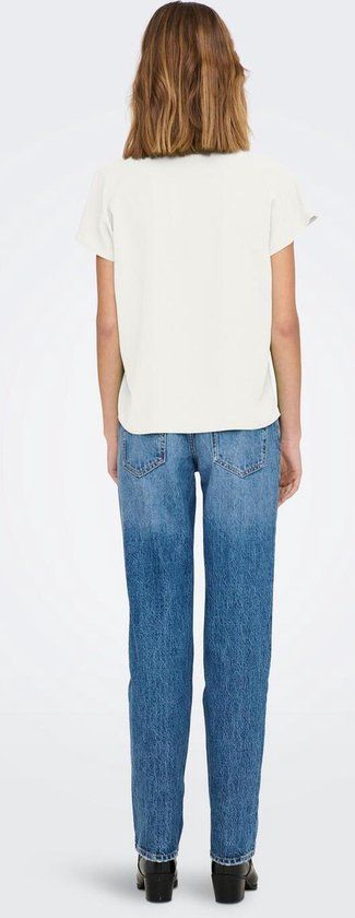 Jacqueline de Yong Jdylion T-shirt - Cloud Dancer - Ecru - Maat 38