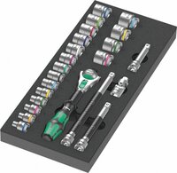 Wera Zyklop Ratchet Set 3/8 inch - 23-Piece (05150111001)