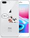 B2Ctelecom Apple iPhone 7 Plus | 8 Plus Telefoonhoesje met Naam Cheeky Cow