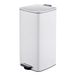 Relaxdays Keukenafvalbak, 30 L, Softclose, Uitneembare Emmer, Wit