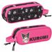 Safta Kuromi sac d'école double, noir et rose