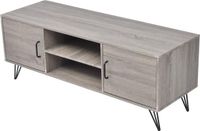 vidaXL Tv-meubel 120x40x45 cm grijs