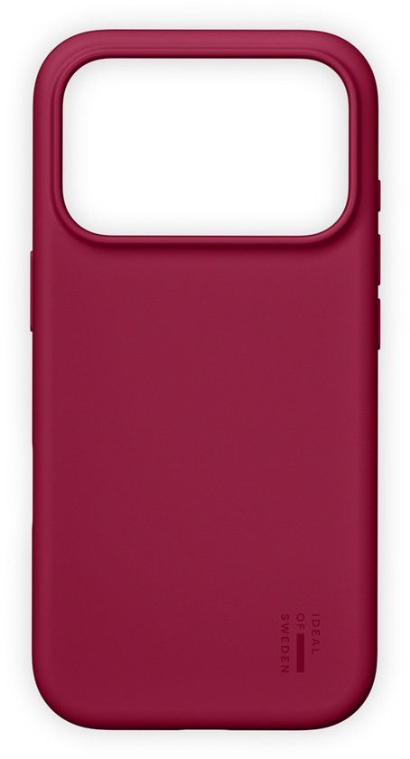 iDeal of Sweden Silicone Case met MagSafe voor de Apple iPhone 17 Pro Max - Cranberry