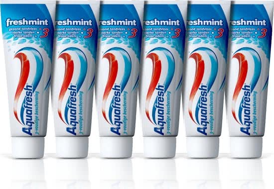 Aquafresh Freshmint - 6x 75 ml - Tandpasta