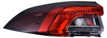 HELLA Achterlicht links 12 V, halogeenlamp met standaard sokkel, voor TOYOTA COROLLA