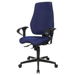 Realspace Bureaustoel Eiger Realspace synchroonmechanisme blauw