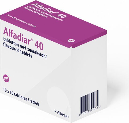 Alfasan Alfadiar 40 - 10 tabletten