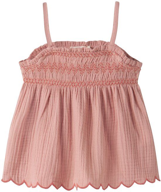 Lil' Atelier Top met bandjes Muslin