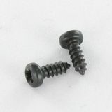 Vis Express Vis Tôle Tête Cylindrique Large Tcl Pozi 3.5x16 Acier Zingué Noir-100 Pièces