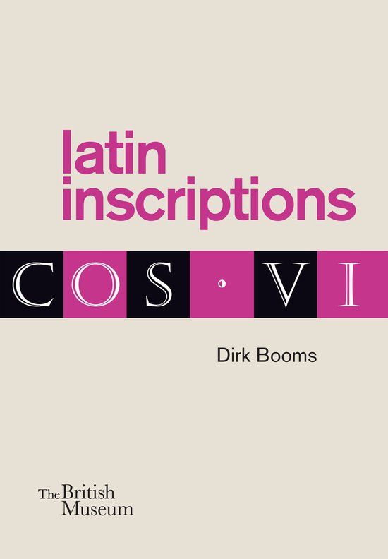 Latin Ancient languages: Latin inscriptions