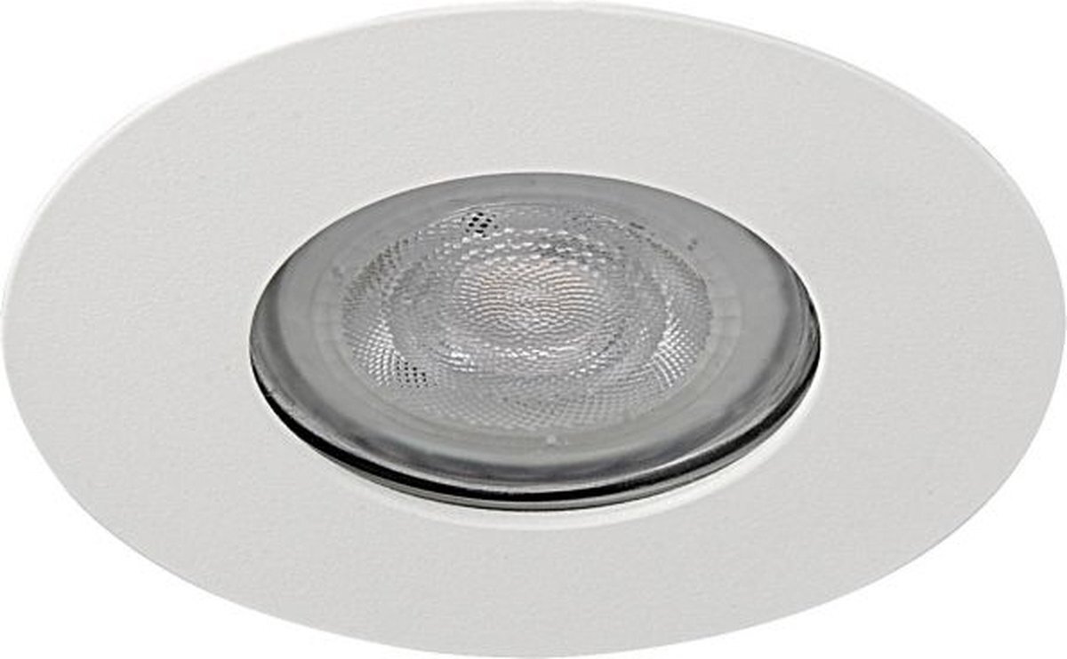 Integral IP65 platte Inbouwspot Fidelie -Rond Wit -Extra Warm Wit -Dimbaar 3.8W -Integral