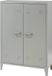 en.casa Oripää Armoire de bureau en métal - 110x75x33 cm - Gris foncé