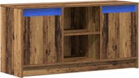 vidaXL TV-meubel 100 x 34 x 50 cm Oud hout bewerkt hout