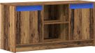 vidaXL TV-meubel 100 x 34 x 50 cm Oud hout bewerkt hout