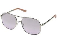 Guess GF6081 10Z Zonnebril - Heren - Zilverkleurig