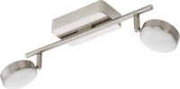 Eglo Connect Corropoli-C Opbouwspot - 2lichts - Nikkel - LED - Wit