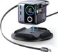 JOYROOM Oplader 140W - Snellader met 2x 100W Uittrekbaar USB C Kabel - LCD Display - Geschikt voor Macbook Laptop, Tablet & Telefoon - Zwart