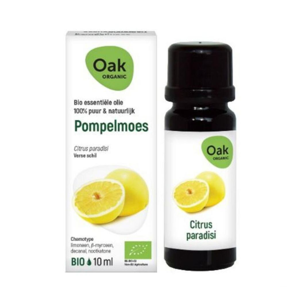 Oak Oak Pompelmoes Essentiële Olie Bio 10 ml