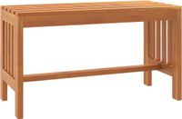 vidaXL Tuinbank, 80 cm, massief eucalyptus hout