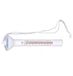 Benson Zwembad water thermometer - wit - drijvend - kunststof - 19 cm