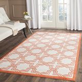 Safavieh Vloerkleed Barcares 152x244 cm Ivoorkleurig Polypropyleen