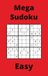 Red Mega Sudoku Book, 9x9 Puzzles, 250 Pages, 5x8, Easy