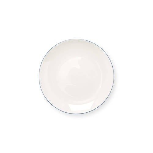 vtwonen ontbijtbord White-Blue Line (23 cm)