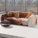PETTI Artigiani Italiani - Sprei voor tweepersoonsbed, lente en zomer, lichte deken voor tweepersoonsbed, laken, marmer taupe, 100% Made in Italy