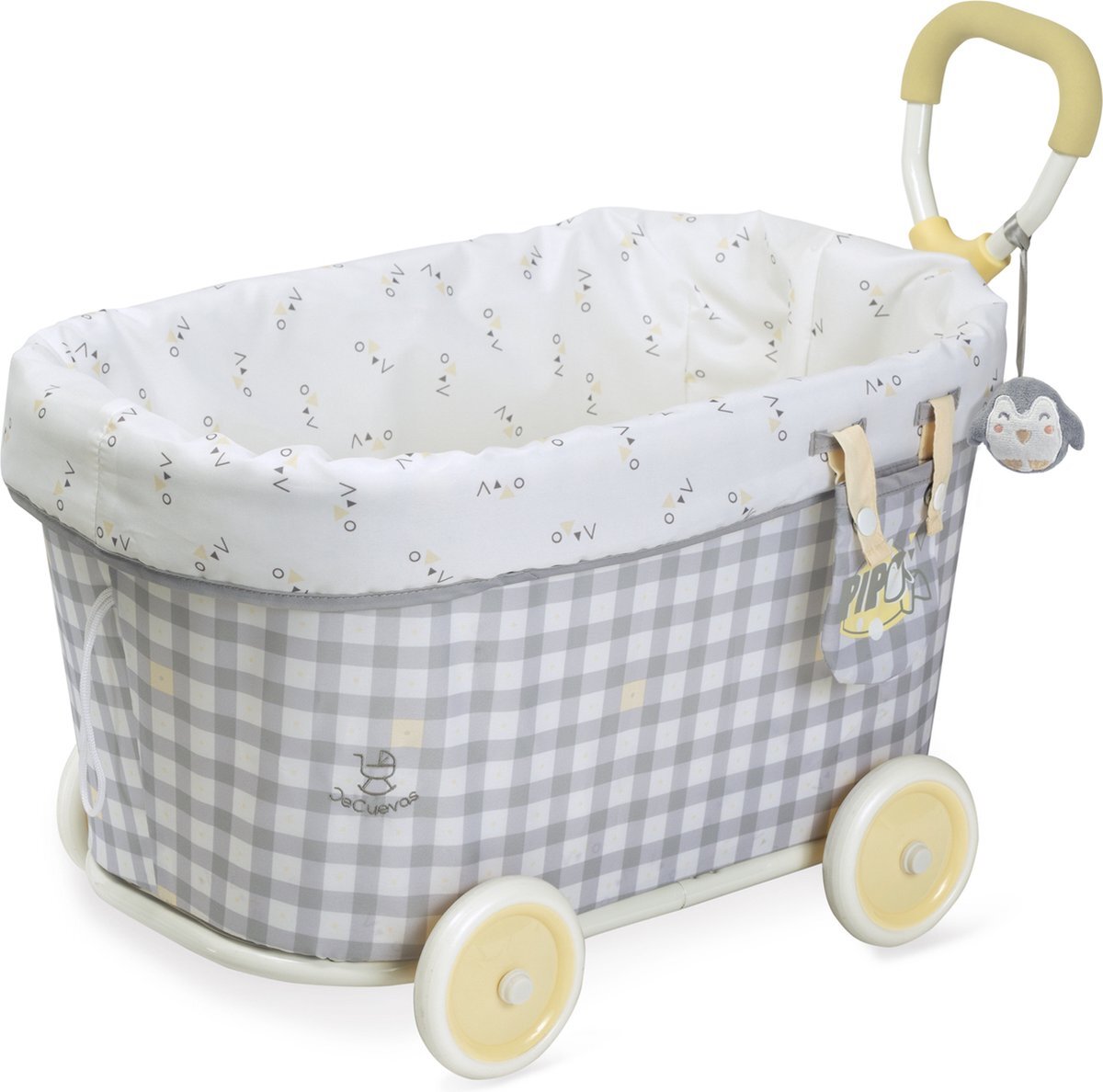 decuevastoys Babypoppen opbergwagen Pipo