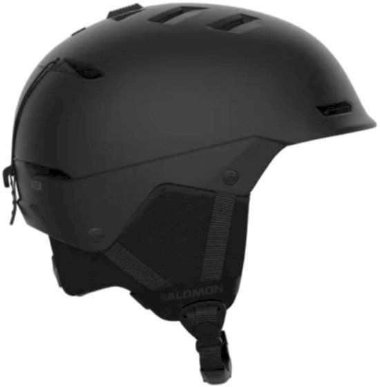 Salomon Husk Pro Skihelm Heren Zwart