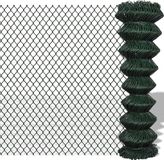 vidaXL Grillage 1,5x15 m acier vert