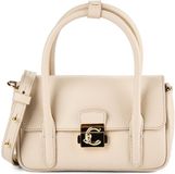 Coccinelle Sac bandoulière Sac à main C-Me Lock Mini Bag Cuir grainé Sandshell beige