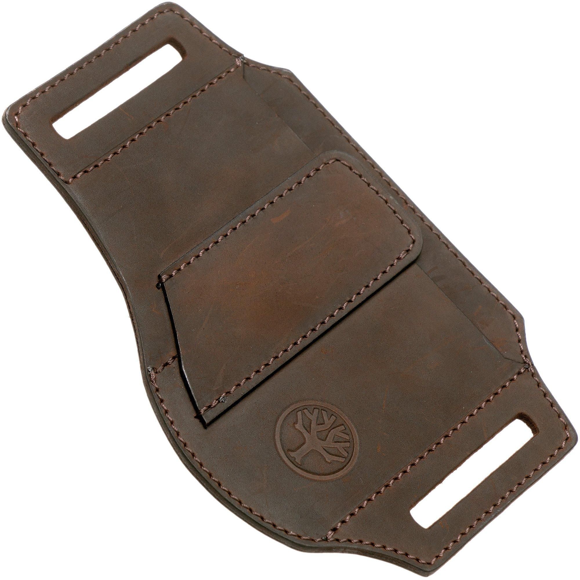 Böker ED-Three Brown 09BO296 - Lederen Holster - Bruin