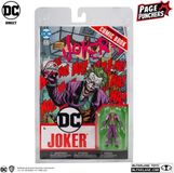 DC Direct DC Page Punchers Comic Book (Engels) + Miniatuur Figuur Joker (DC Rebirth) 8cm