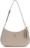 Guess Noelle II Top Zip Schoudertas 28 cm Taupe