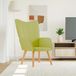 Maison Exclusive - Fauteuil, vert, rembourré